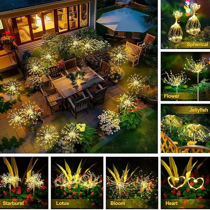 ❤️Last Day 49% OFF - Solar Powered Garden Fairy Lights
