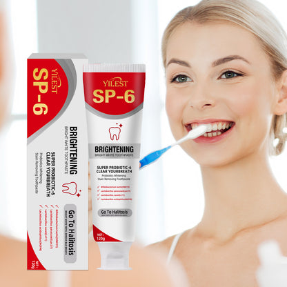 Dentifricio Probiotico SP-6: Sbiancante e Antimacchia