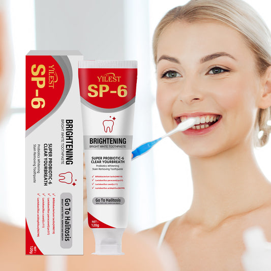 Dentifricio Probiotico SP-6: Sbiancante e Antimacchia