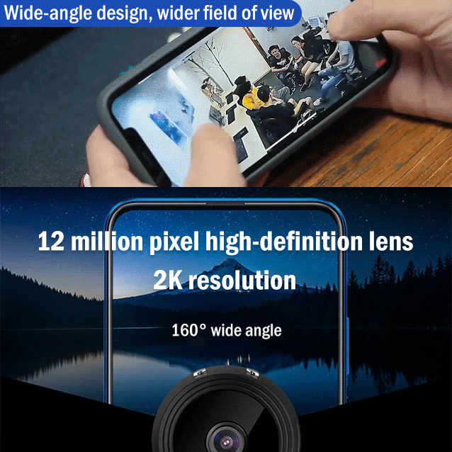 Smart WiFi Remote Surveillance Camera