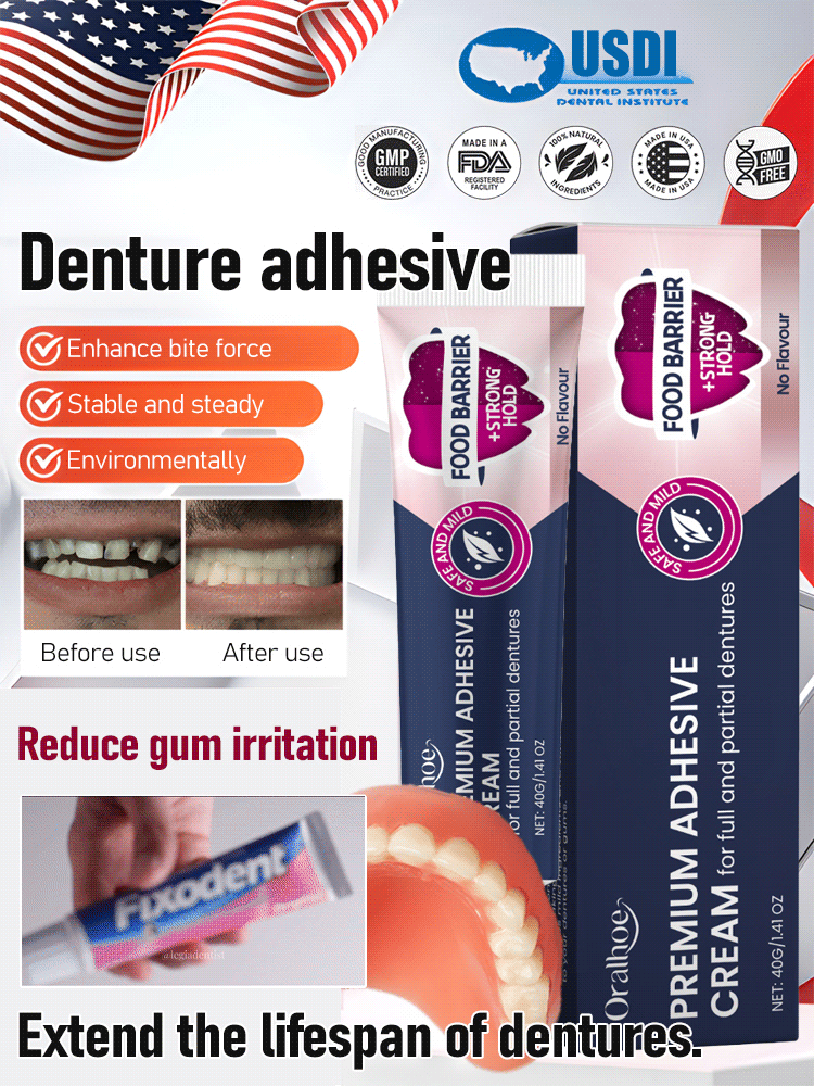 Oralhoe denture adhesive