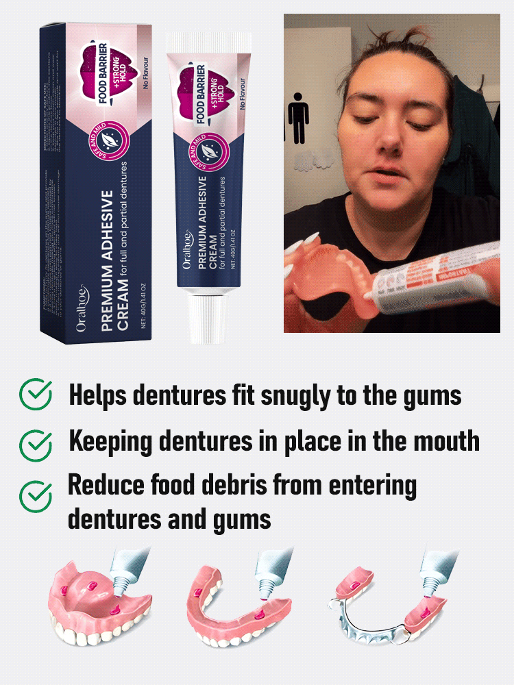 Oralhoe denture adhesive