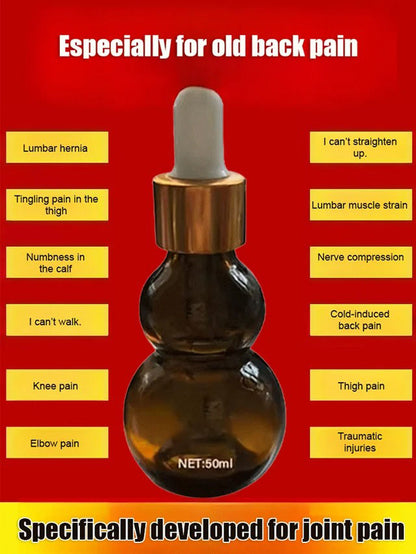 "Targeted Pain Relief" Bee Therapy Palm Moxibustion Liquid